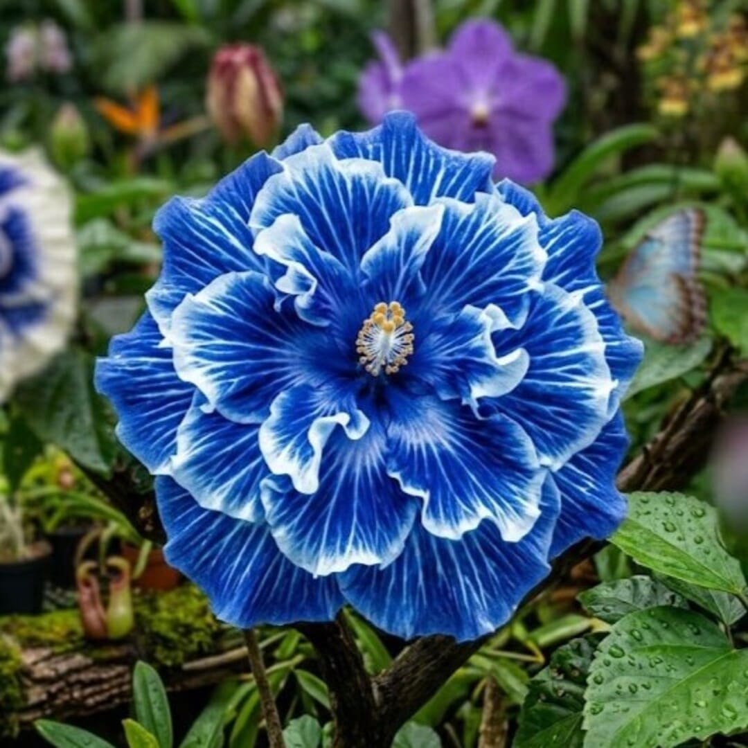 Hibiscus Tufa Albastru Electric - Syriacus