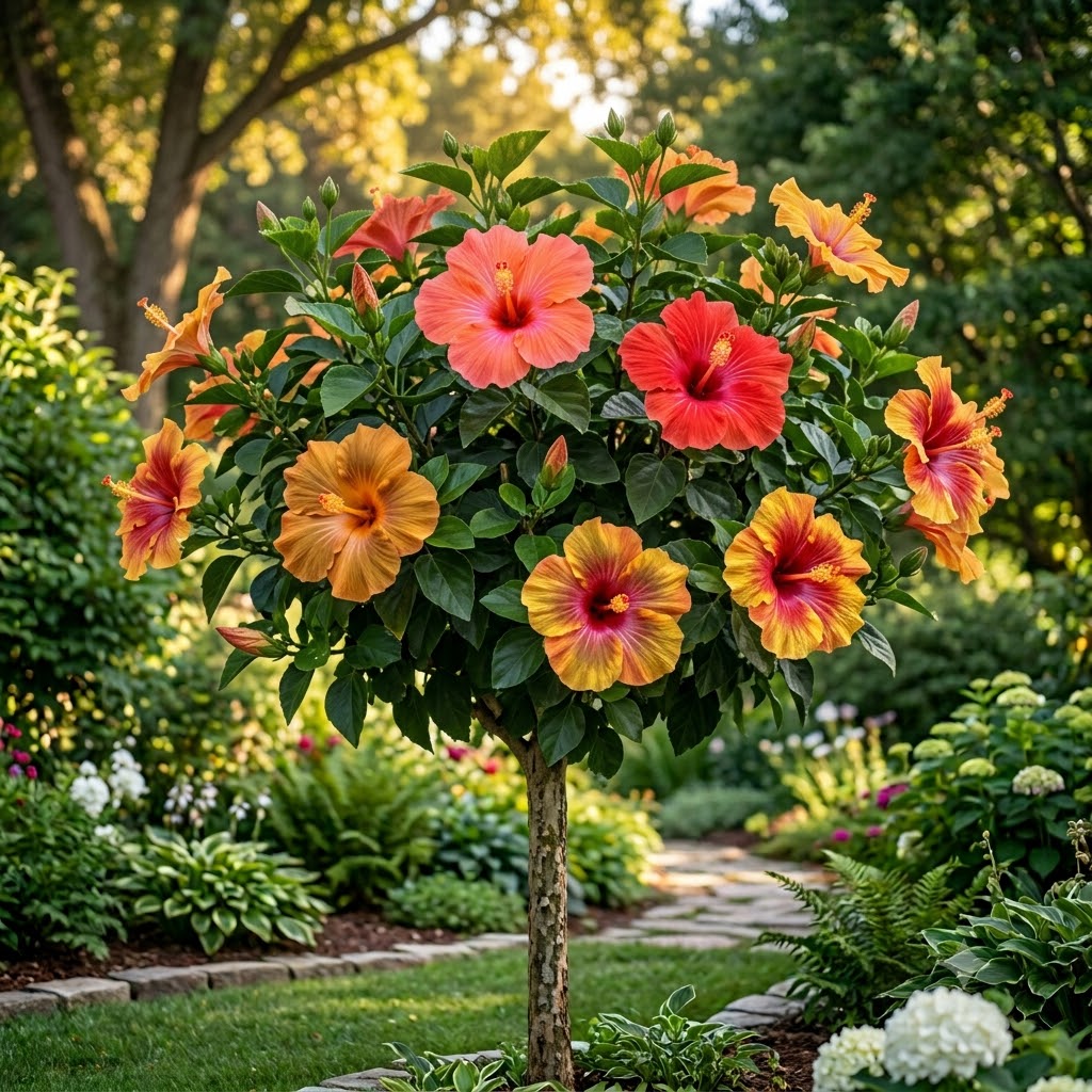 Hibiscus Pomisor Tropical - Rosa Sinensis