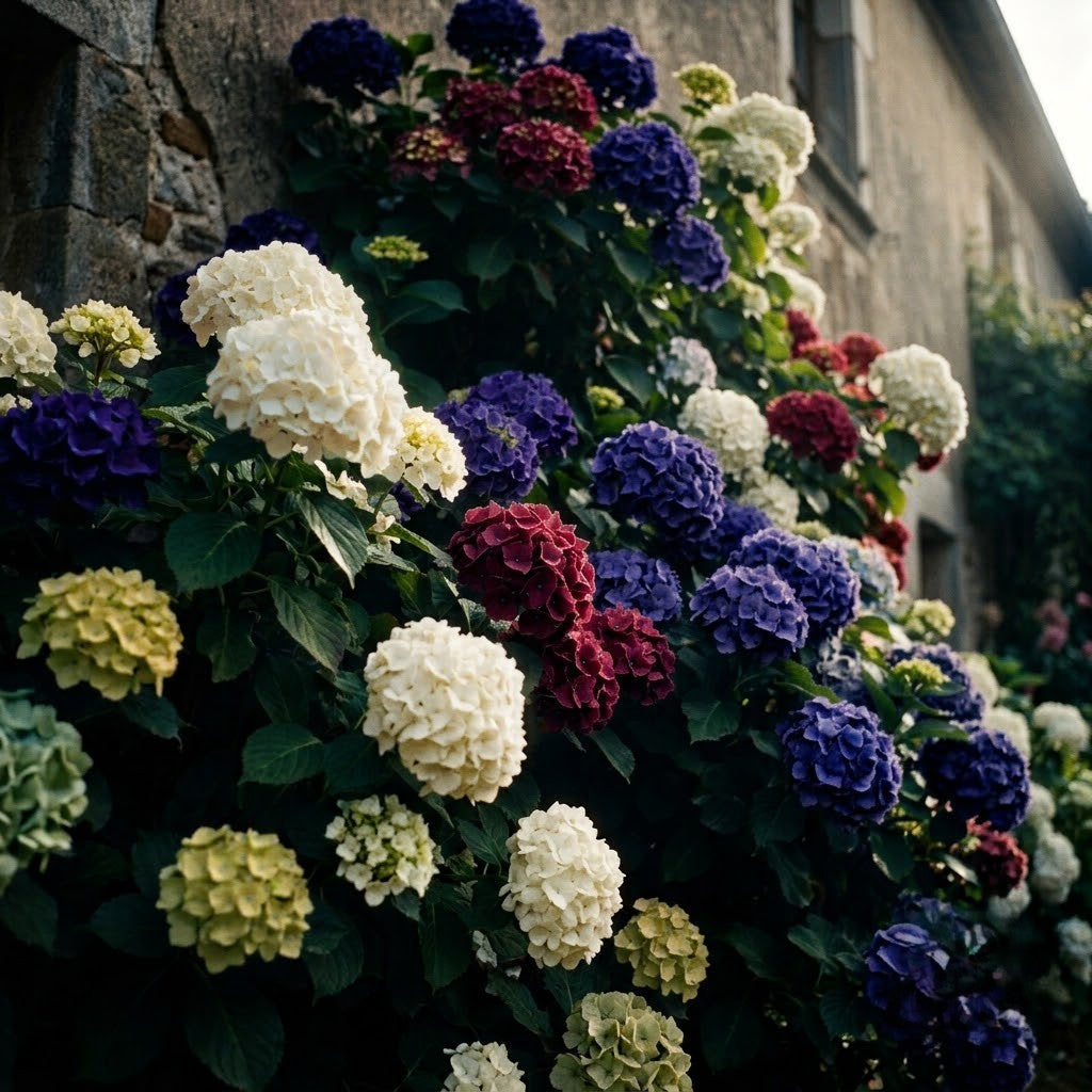 Hortensie Cataratoare "Light and Dark" - Hydrangea Petiolaris