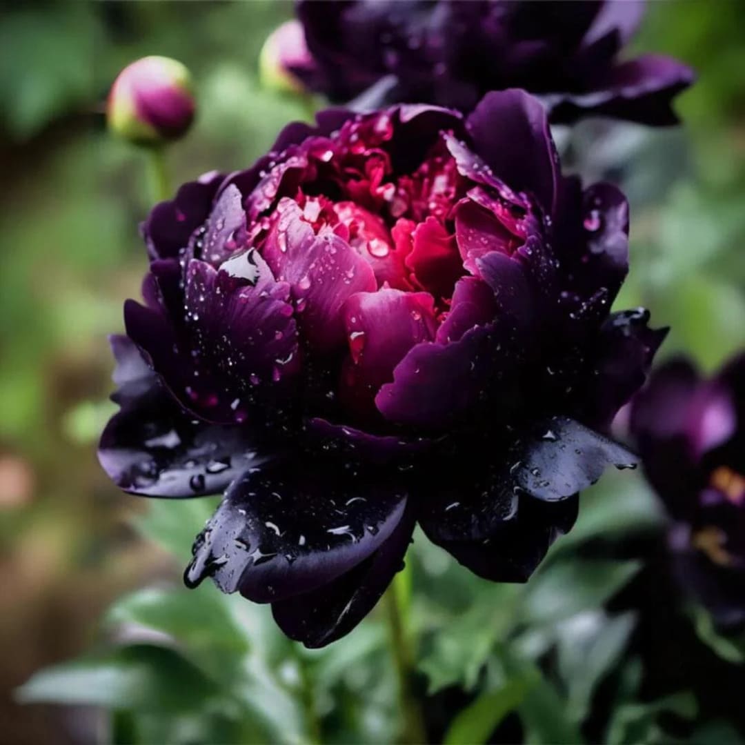Bujor Arbustiv Negru-Rosu - Paeonia Suffruticosa