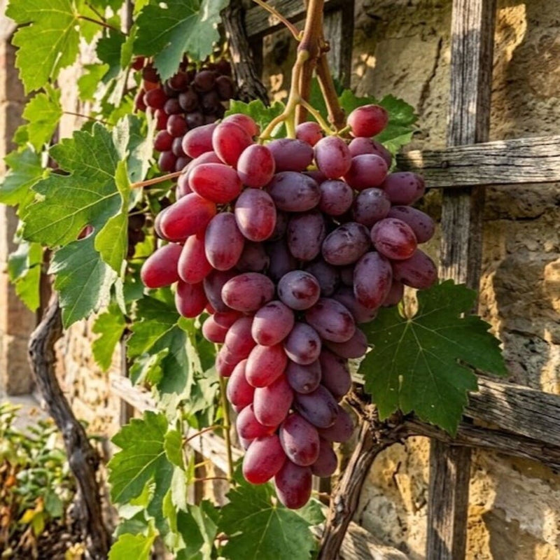 Vita de Vie "Crimson Rosu" Struguri Fara Samburi, Soi de Masa Anul 4