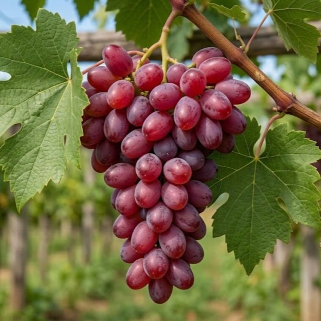 Vita de Vie "Crimson" Struguri Fara Samburi, Soi de Masa Anul 4