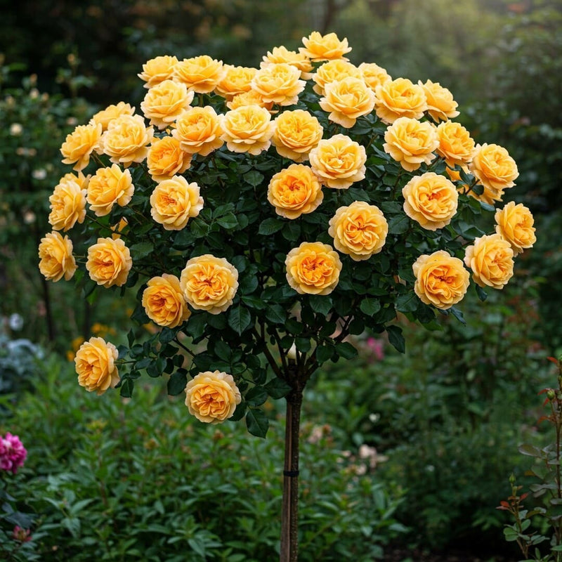 Trandafir Pomisor "Golden Celebration" Anul 4