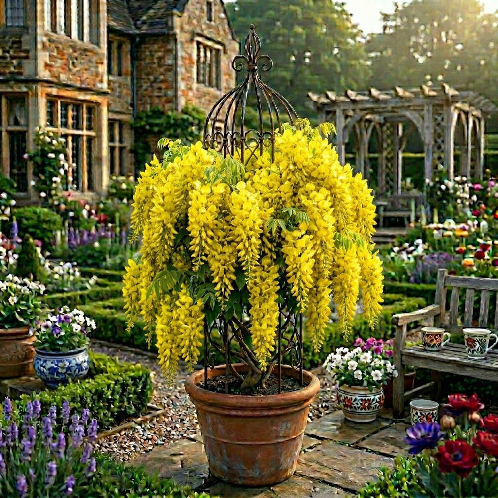 Glicina Cataratoare Galbena - Wisteria Sinensis
