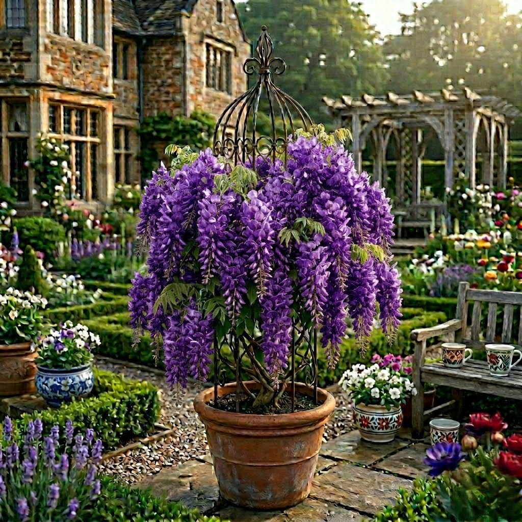 Glicina Cataratoare Mov - Wisteria Sinensis