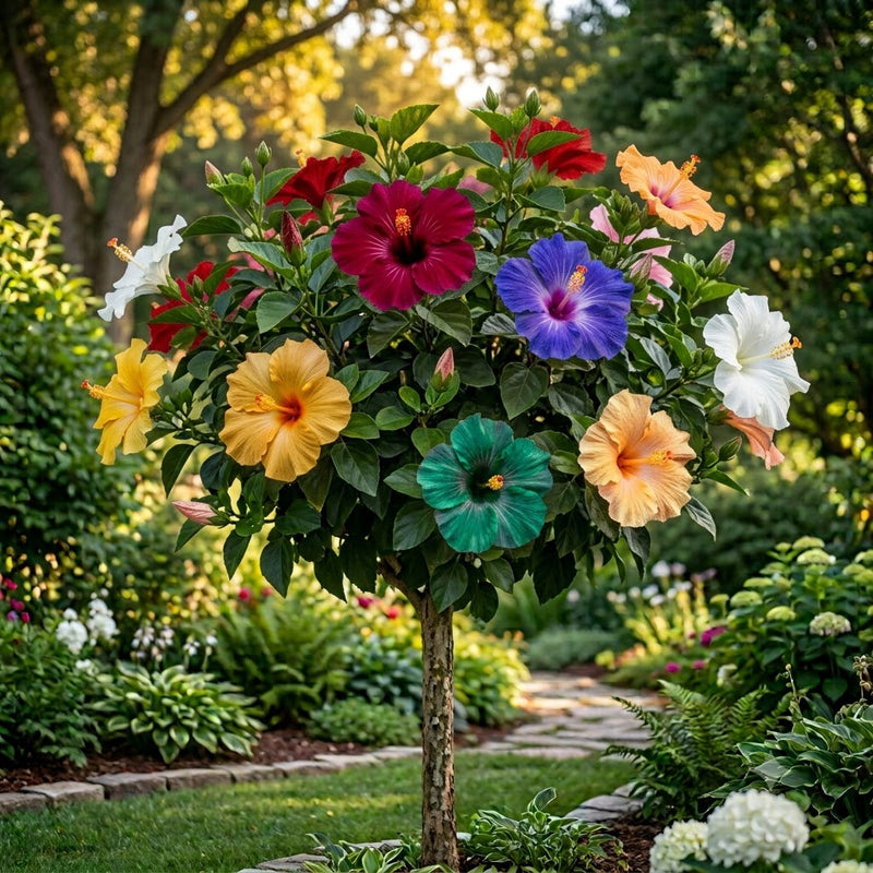 Hibiscus Pomisor Tropical Mixture - Rosa Sinensis