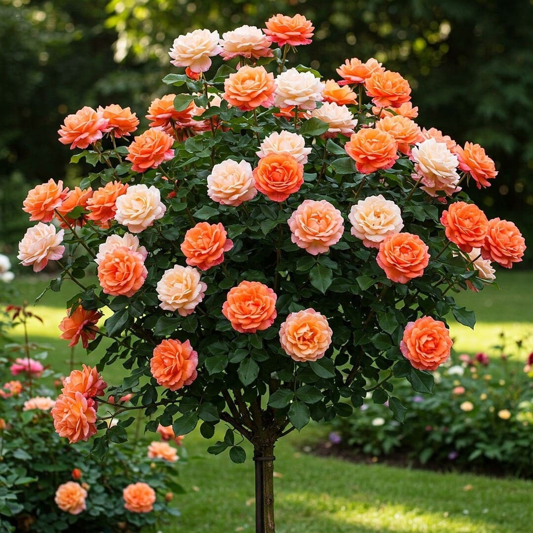 Trandafir Pomisor "Orange Cat" Anul 4